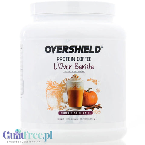Overshield® Protein Coffee L'Over Barista Pumpkin Spice Latte - kawa proteinowa 21g białka by Overshield (overshield-protein-coffee-l-over-barista-pumpkin-spice-latte-kawa-proteinowa-21g-bialka)