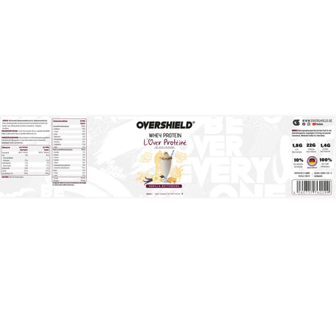 Overshield Whey Protein L’Over Protéiné Vanilla Butterkeks - kremowe deserowe białko, odżywka WPC & WPI smak Ciasteczko Maślane by Overshield (overshield-whey-protein-lover-proteine-vanilla-butterkeks-kremowe-deserowe-bialko-odzywka-wpc-wpi-smak-ciasteczko-maslane)