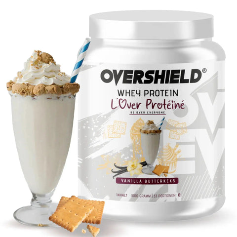 Overshield Whey Protein L’Over Protéiné Vanilla Butterkeks - kremowe deserowe białko, odżywka WPC & WPI smak Ciasteczko Maślane by Overshield (overshield-whey-protein-lover-proteine-vanilla-butterkeks-kremowe-deserowe-bialko-odzywka-wpc-wpi-smak-ciasteczko-maslane)