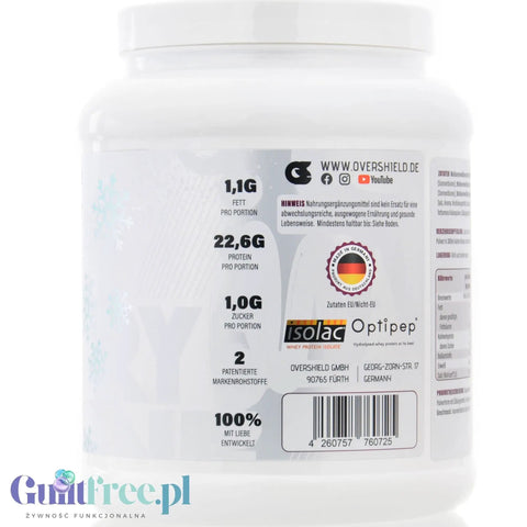 Overshield Crème de la Crème Whey Bratapfel - kremowe deserowe białko, odżywka WPC & WPI smak Pieczone Jabłko by Overshield (overshield-creme-de-la-creme-whey-bratapfel-kremowe-deserowe-bialko-odzywka-wpc-wpi-smak-pieczone-jablko)