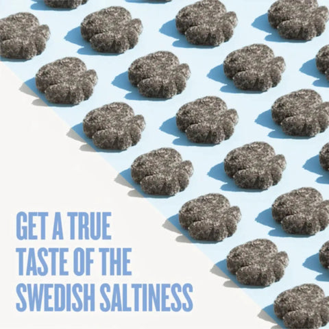 Pandy Candy Salty Squids - błonnikowe żelki bez cukru 45% mniej kalorii, słona Lukrecja by Pandy Protein (pandy-candy-salty-squids-blonnikowe-zelki-bez-cukru-45-mniej-kalorii-slona-lukrecja)