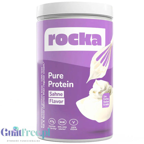 Rocka Nutrition Pure Protein Sahne 750g - niesłodzona wegańska odżywka białkowa smak naturalny by Rocka Nutrition (rocka-nutrition-pure-protein-sahne-750g-nieslodzona-weganska-odzywka-bialkowa-smak-naturalny)