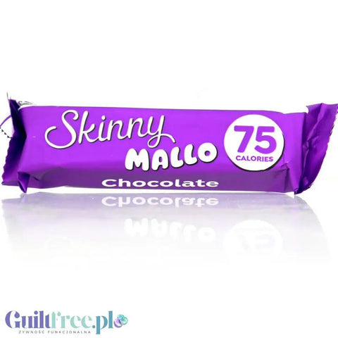 Skinny Mallo Chocolate Bar - Ciągnący się batonik zbożowy z polewą z pianki 75 kal by Skinny Whip (skinny-mallo-chocolate-bar-ciagnacy-sie-batonik-zbozowy-z-polewa-z-pianki-75-kal)