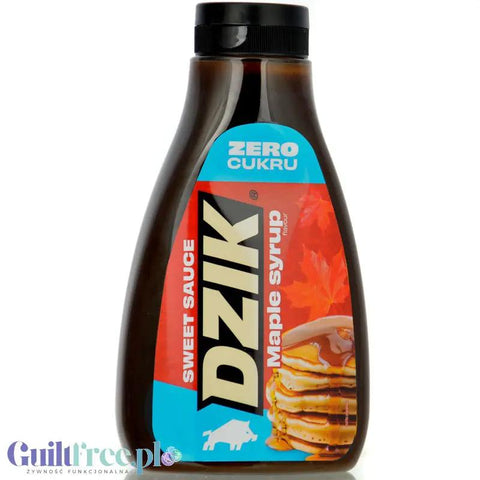 WK Nutrition Dzik Sweet Sauce Klonowy, naleśnikowy syrop zero cukru o smaku syropu klonowego 6kcal -