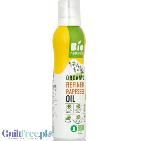 Bio Naturalis Organic Refined Rapeseed Oil - rafinowany olej rzepakowy tłoczony na zimno w spray'u by Bio Naturalis (bio-naturalis-organic-refined-rapeseed-oil-rafinowany-olej-rzepakowy-tloczony-na-zimno-w-spray-u)