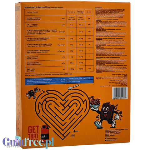 Gains Therapy Cocoa Crunch - bezglutenowe keto płatki czekoladowe o wysokiej zawartości białka by Gains Therapy (gains-therapy-cocoa-crunch-platki-czekoladowe-o-wysokiej-zawartosci-bialka)