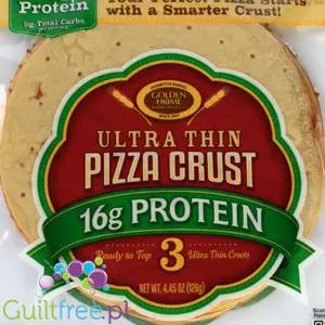 Golden Home Ultra Thin Crust Pizza - spody do pizzy proteinowej 18g białka & 8g węglowodanów by Golden Home (pizza-proteinowa-spody-do-pizzy-18g-bialka-8g-weglowodanow)