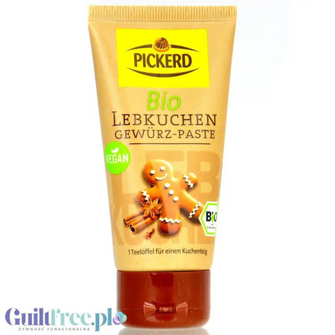 Pickerd Bio Lebkuchen Gewürz-Paste - wegańska pasta piernikowa z syropem z agawy by Pickerd (pickerd-bio-lebkuchen-gewuerz-paste-ekologiczna-weganska-pasta-piernikowa)
