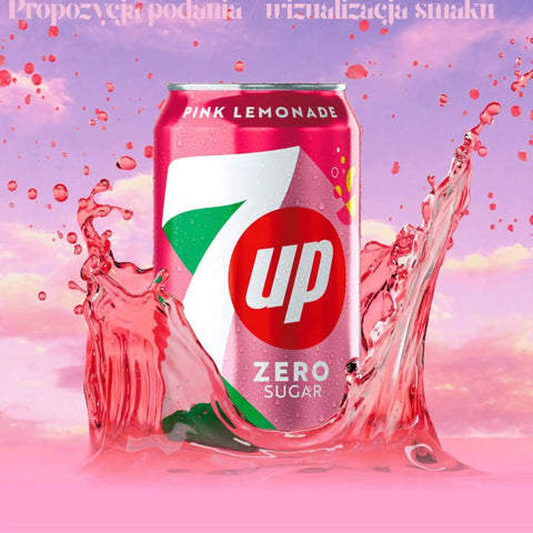 7up Pink Lemonade Zero Sugar 330ml - różowa lemoniada bez cukru by 7up (7up-pink-lemonade-zero-sugar-330ml-rozowa-lemoniada-bez-cukru)