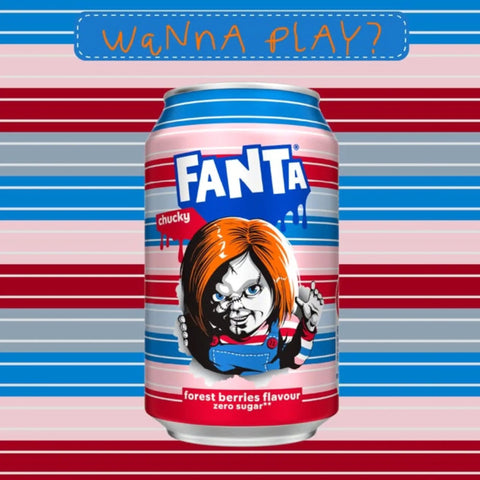 Fanta Chucky's Punch Forest Berries Zero Sugar 330ml - limitowana Fanta bez cukru i kalorii by Coca Cola (fanta-chucky-s-punch-forest-berries-zero-sugar-330ml-limitowana-fanta-bez-cukru-i-kalorii)