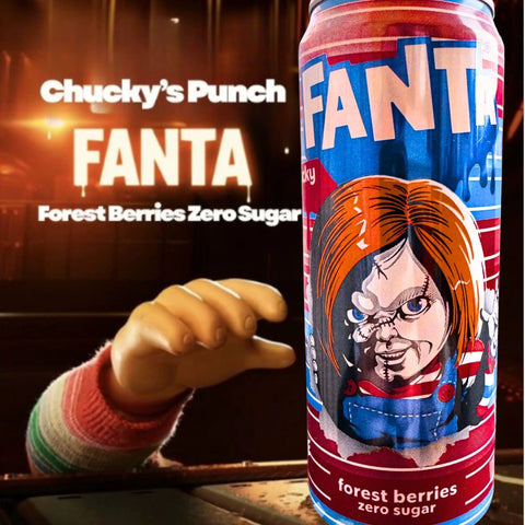 Fanta Chucky's Punch Forest Berries Zero Sugar 330ml - limitowana Fanta bez cukru i kalorii by Coca Cola (fanta-chucky-s-punch-forest-berries-zero-sugar-330ml-limitowana-fanta-bez-cukru-i-kalorii)