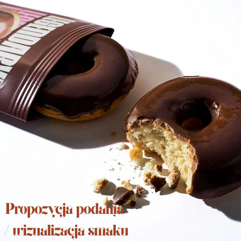 Legendary Foods Protein Donuts Chocolate Dipped - czekoladowe keto donuty bez glutenu 20g białka by Legendary Foods (legendary-foods-protein-donuts-chocolate-dipped-czekoladowe-keto-donuty-bez-glutenu-20g-bialka)