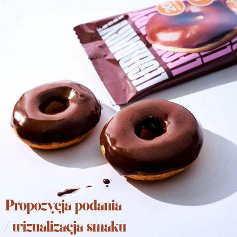 Legendary Foods Protein Donuts Chocolate Dipped - czekoladowe keto donuty bez glutenu 20g białka by Legendary Foods (legendary-foods-protein-donuts-chocolate-dipped-czekoladowe-keto-donuty-bez-glutenu-20g-bialka)