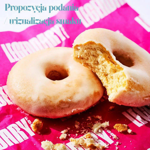 Legendary Foods Protein Donuts Vanilla Glazed - donuty waniliowe z lukrem 20g białka by Legendary Foods (legendary-foods-protein-donuts-vanilla-glazed-donuty-waniliowe-z-lukrem-20g-bialka)