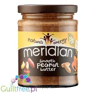 Meridian Peanut Smooth - czyste masło orzechowe 100%, gładkie, bez cukru i soli by Meridian (meridian-peanut-smooth-czyste-maslo-orzechowe-100-gladkie-bez-cukru-i-soli)