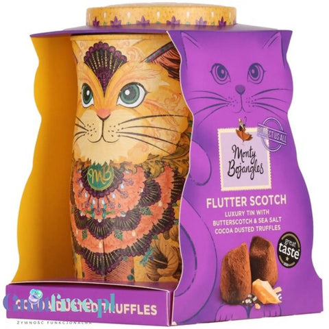 Monty Bojangles Flutter Scotch Truffles (CHET MEAL) obłędne luksusowe praliny w zjawiskowej kociej puszce by Monty Bojangles (monty-bojangles-flutter-scotch-truffles-chet-meal-obledne-luksusowe-praliny-w-zjawiskowej-kociej-puszce)