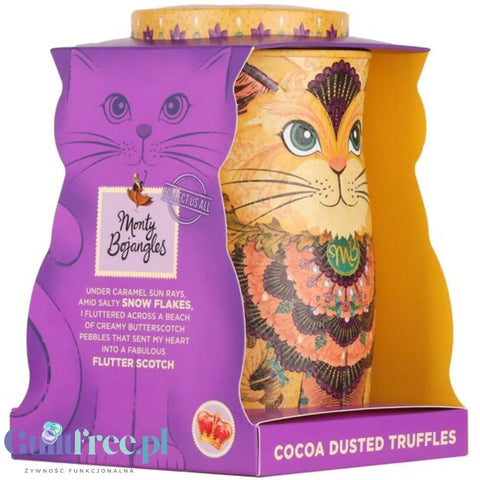 Monty Bojangles Flutter Scotch Truffles (CHET MEAL) obłędne luksusowe praliny w zjawiskowej kociej puszce by Monty Bojangles (monty-bojangles-flutter-scotch-truffles-chet-meal-obledne-luksusowe-praliny-w-zjawiskowej-kociej-puszce)