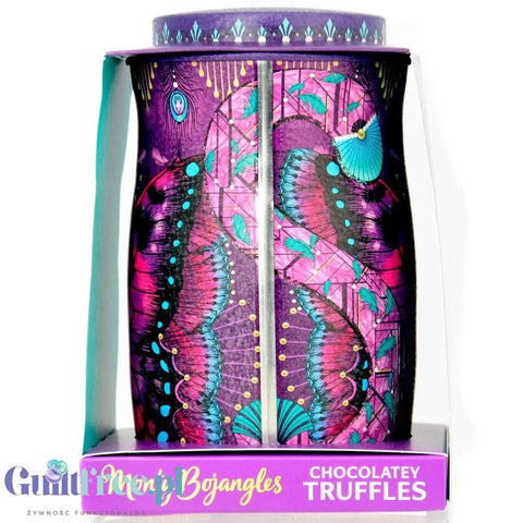 Monty Bojangles Chocolatey Truffles Violet Rebel (CHET MEAL) obłędne luksusowe praliny w zjawiskowej kociej puszce by Monty Bojangles (monty-bojangles-chocolatey-truffles-violet-rebel-chet-meal-obledne-luksusowe-praliny-w-zjawiskowej-kociej-puszce)