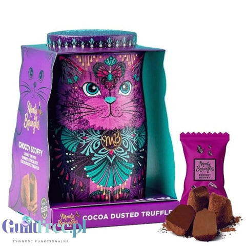 Monty Bojangles Chocolatey Truffles Violet Rebel (CHET MEAL) obłędne luksusowe praliny w zjawiskowej kociej puszce by Monty Bojangles (monty-bojangles-chocolatey-truffles-violet-rebel-chet-meal-obledne-luksusowe-praliny-w-zjawiskowej-kociej-puszce)