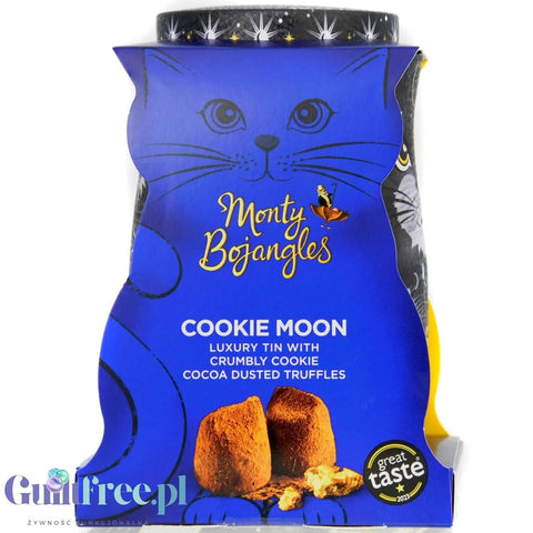 Monty Bojangles Cookie Moon Truffles (CHET MEAL) obłędne luksusowe praliny w zjawiskowej kociej puszce by Monty Bojangles (monty-bojangles-cookie-moon-truffles-chet-meal-obledne-luksusowe-praliny-w-zjawiskowej-kociej-puszce)