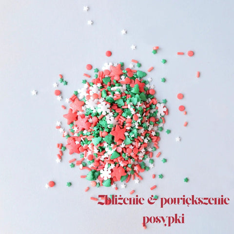 NO SUGAR SUGAR Streusel Mix Winter Love - świąteczna posypka bez cukru z erytrolem by NOsugarSUGAR (no-sugar-sugar-streusel-mix-winter-love-swiateczna-posypka-bez-cukru-z-erytrolem)