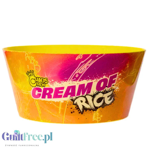 Chaos CRew miseczka z łyżką - do owsianki & cream of rice by Chaos Crew (chaos-crew-miseczka-z-lyzka-do-owsianki-cream-of-rice)