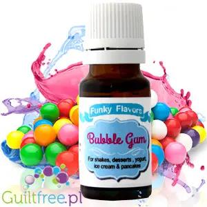 Funky Flavors Basic Bubble Gum 10ml - kropelki aromatyzujące bez kalorii, cukru i słodzików by Funky Flavors (funky-flavors-bubble-gum-aromat-gumy-balonowej-bez-cukru-bez-tluszczu)
