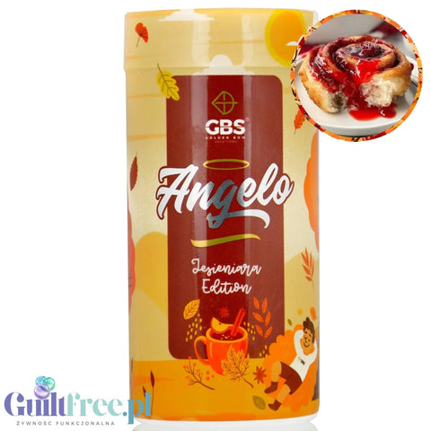 GBS Angelo, Cynamonka z Kremem Wiśniowym 100g - smakowa kawa rozpuszczalna, sezonowa edycja limitowana Jesieniara Edition by Golden Bow Solutions (gbs-angelo-cynamonka-z-kremem-wisniowym-100g-smakowa-kawa-rozpuszczalna-sezonowa-edycja-limitowana-jesieniara-edition)