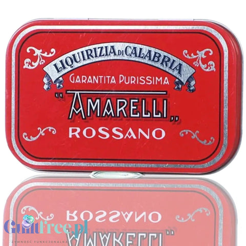 Amarelli Rossano Liquirizia di Calabria 40g - czysta włoska lukrecja z Kalabrii 100% bez cukru by Amarelli (amarelli-rossano-liquirizia-di-calabria-40g-czysta-wloska-lukrecja-z-kalabrii-100-bez-cukru)