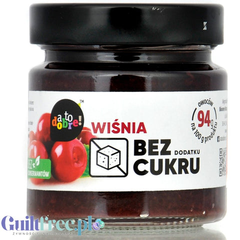 A to Dobre Wiśnia! - dżem 100% owoców bez dodatku cukru by A to dobre! (a-to-dobre-wisnia-bez-dodatku-cukru)