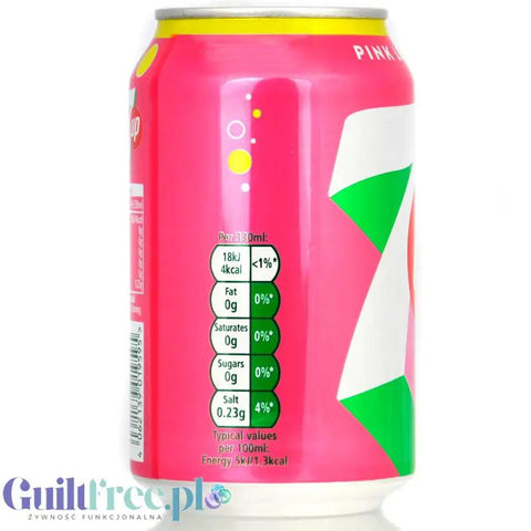 7up Pink Lemonade Zero Sugar 330ml - różowa lemoniada bez cukru by 7up (7up-pink-lemonade-zero-sugar-330ml-rozowa-lemoniada-bez-cukru)