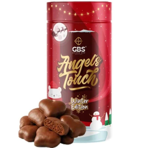 GBS Angel's Touch, Pierniczki W Czekoladzie 100g - smakowa kawa rozpuszczalna o podwyższonej zawartości kofeiny bez cukru by Golden Bow Solutions (gbs-angel-s-touch-pierniczki-w-czekoladzie-100g-smakowa-kawa-rozpuszczalna-o-podwyzszonej-zawartosci-kofeiny-bez-cukru)