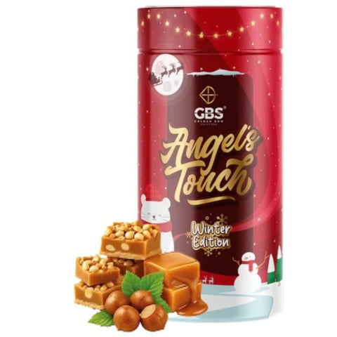 GBS Angel's Touch, Toffeenut 100g - smakowa kawa rozpuszczalna o podwyższonej zawartości kofeiny bez cukru by Golden Bow Solutions (gbs-angel-s-touch-toffeenut-100g-smakowa-kawa-rozpuszczalna-o-podwyzszonej-zawartosci-kofeiny-bez-cukru)