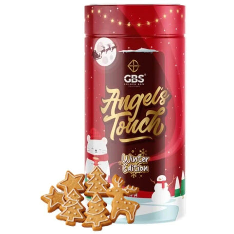 GBS Angel's Touch, Ciasteczka Św. Mikołaja 100g - smakowa kawa rozpuszczalna o podwyższonej zawartości kofeiny bez cukru by Golden Bow Solutions (gbs-angel-s-touch-ciasteczka-sw-mikolaja-100g-smakowa-kawa-rozpuszczalna-o-podwyzszonej-zawartosci-kofeiny-bez-cukru)
