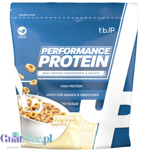 TBJP Performance Protein Whey & Isolate Cereal Milk 1kg - odżywka białkowa WPC & WPI by TBJP (tbjp-performance-protein-whey-isolate-cereal-milk-1kg-odzywka-bialkowa-wpc-wpi)