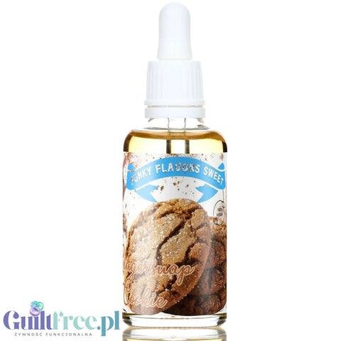 Funky Flavors Sweet Gingersnap Cookie - słodkie kropelki bez cukru o smaku ciasteczek imbirowych by Funky Flavors (funky-flavors-sweet-gingersnap-cookie-slodkie-kropelki-bez-cukru-o-smaku-ciasteczek-imbirowych)