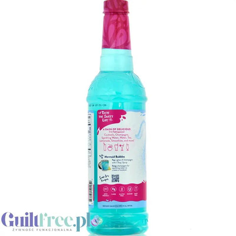 Jordan's Skinny Syrups Mermaid - syrop zero kalorii (smak Ananasowo-Kokosowy) by Skinny Mixes Jordan's (jordan-s-skinny-syrups-mermaid-syrup)