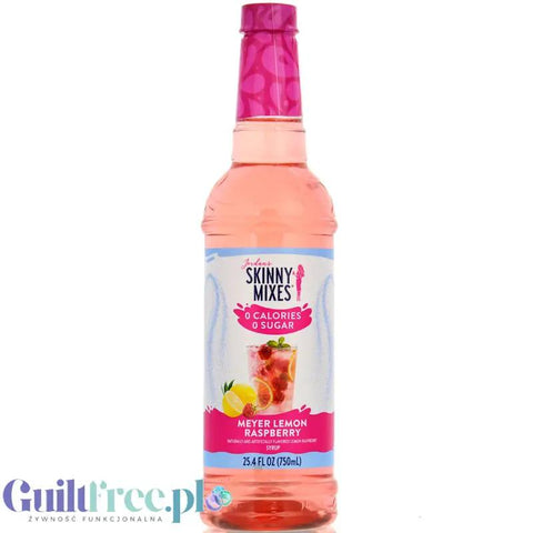 Jordan's Skinny Syrups Meyer Lemon & Raspberry - Malina & Cytryna - syrop 0 kalorii by Skinny Mixes Jordan's (jordans-skinny-syrups-malina-cytryna-syrop-0-kalorii)