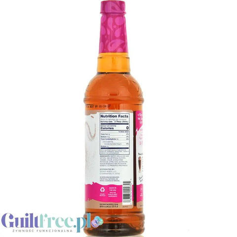 Jordan's Skinny Syrups Peanut Butter Cup - syrop zero kalorii Czekolada & Masło Orzechowe by Skinny Mixes Jordan's (skinny-syrups-sugar-free-peanut-butter-cup-syrup)