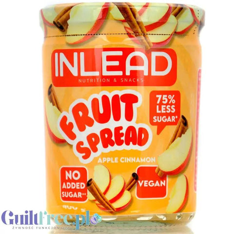 Inlead Fruit Spread Apple Cinnamon - dżem frużelina jabłkowa z cynamonem tylko 47kcal by InLead (inlead-fruit-spread-apple-cinnamon-dzem-fruzelina-jablkowa-z-cynamonem-tylko-47kcal)