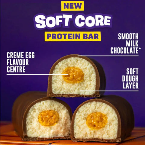Grenade Soft Core Creme Egg - niezwykle mięciutki baton proteinowy, edycja limitowana UK tylko 172kcal by Grenade Carb Killa (grenade-soft-core-creme-egg-niezwykle-mieciutki-baton-proteinowy-edycja-limitowana-uk-tylko-172kcal)