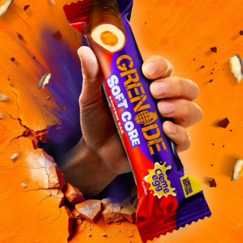 Grenade Soft Core Creme Egg - niezwykle mięciutki baton proteinowy, edycja limitowana UK tylko 172kcal by Grenade Carb Killa (grenade-soft-core-creme-egg-niezwykle-mieciutki-baton-proteinowy-edycja-limitowana-uk-tylko-172kcal)