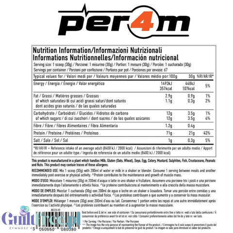 Per4m Whey Advanced Protein Coconut Creme 900g - gęsta odżywka białkowa WPC, WPI & MPC, smak kremu kokosowego by per4m® (per4m-whey-advanced-protein-coconut-creme-900g-gesta-odzywka-bialkowa-wpc-wpi-mpc)