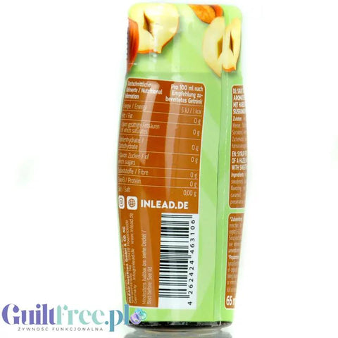 Inlead Barista Syrup Hazelnut - skoncentrowane kropelki do kawy bez cukru i kalorii na 8L by InLead (inlead-barista-syrup-hazelnut-skoncentrowane-kropelki-do-kawy-bez-cukru-i-kalorii-na-8l)