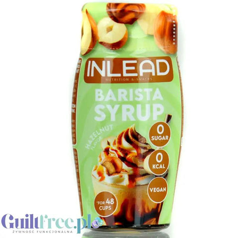 Inlead Barista Syrup Hazelnut - skoncentrowane kropelki do kawy bez cukru i kalorii na 8L by InLead (inlead-barista-syrup-hazelnut-skoncentrowane-kropelki-do-kawy-bez-cukru-i-kalorii-na-8l)