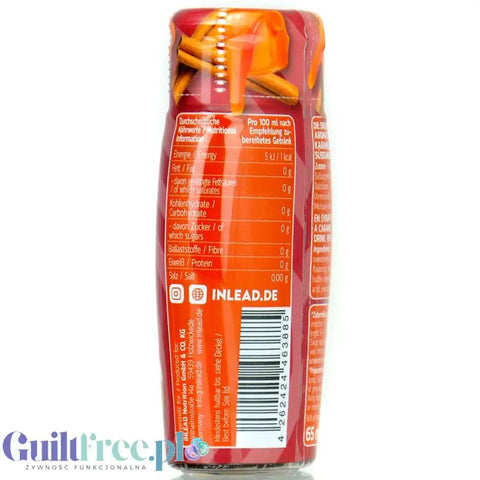 Inlead Barista Syrup Caramel Cinnamon - skoncentrowane kropelki do kawy bez cukru i kalorii na 8L by InLead (inlead-barista-syrup-caramel-cinnamon-skoncentrowane-kropelki-do-kawy-bez-cukru-i-kalorii-na-8l)