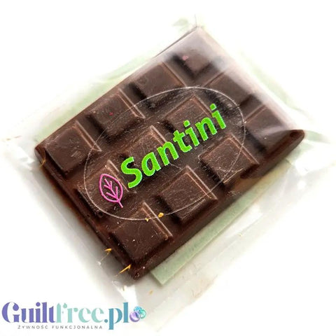 Santini Mleczna mini Czekoladka Neapolitanka 'na raz' 29kcal - bezglutenowa ręcznie robiona, bez dodatku cukru by Santini (santini-mleczna-mini-czekoladka-neapolitanka-na-raz-bezglutenowa-recznie-robiona-mleczna-neapolitanka-bez-dodatku-cukru)