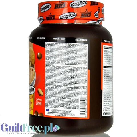BIG® Micellar Casein, Conguitos Galleta Chocolate 1kg - gęsta deserowa odżywka białkowa, smak ciasteczko & mleczna czekolada by MAX Protein® (ig-micellar-casein-conguitos-galleta-chocolate-1kg-gesta-deserowa-odzywka-bialkowa-smak-ciasteczko-mleczna-czekolada)