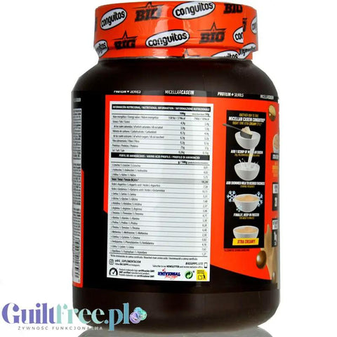 BIG® Micellar Casein, Conguitos Galleta Chocolate 1kg - gęsta deserowa odżywka białkowa, smak ciasteczko & mleczna czekolada by MAX Protein® (ig-micellar-casein-conguitos-galleta-chocolate-1kg-gesta-deserowa-odzywka-bialkowa-smak-ciasteczko-mleczna-czekolada)