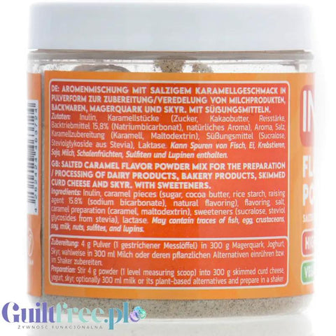 Inlead Flavor Powder Salted Caramel 90g - błonnikowy aromat słodzący w proszku o smaku Solony Karmel by InLead (inlead-flavor-powder-salted-caramel-90g-blonnikowy-aromat-slodzacy-w-proszku-o-smaku-solony-karmel)